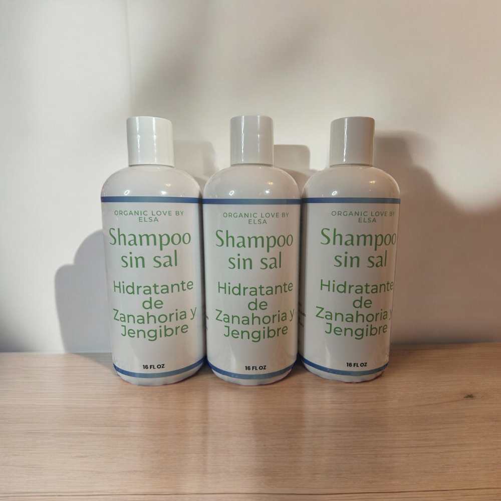 Carrot Ginger Moisturizing Shampoo