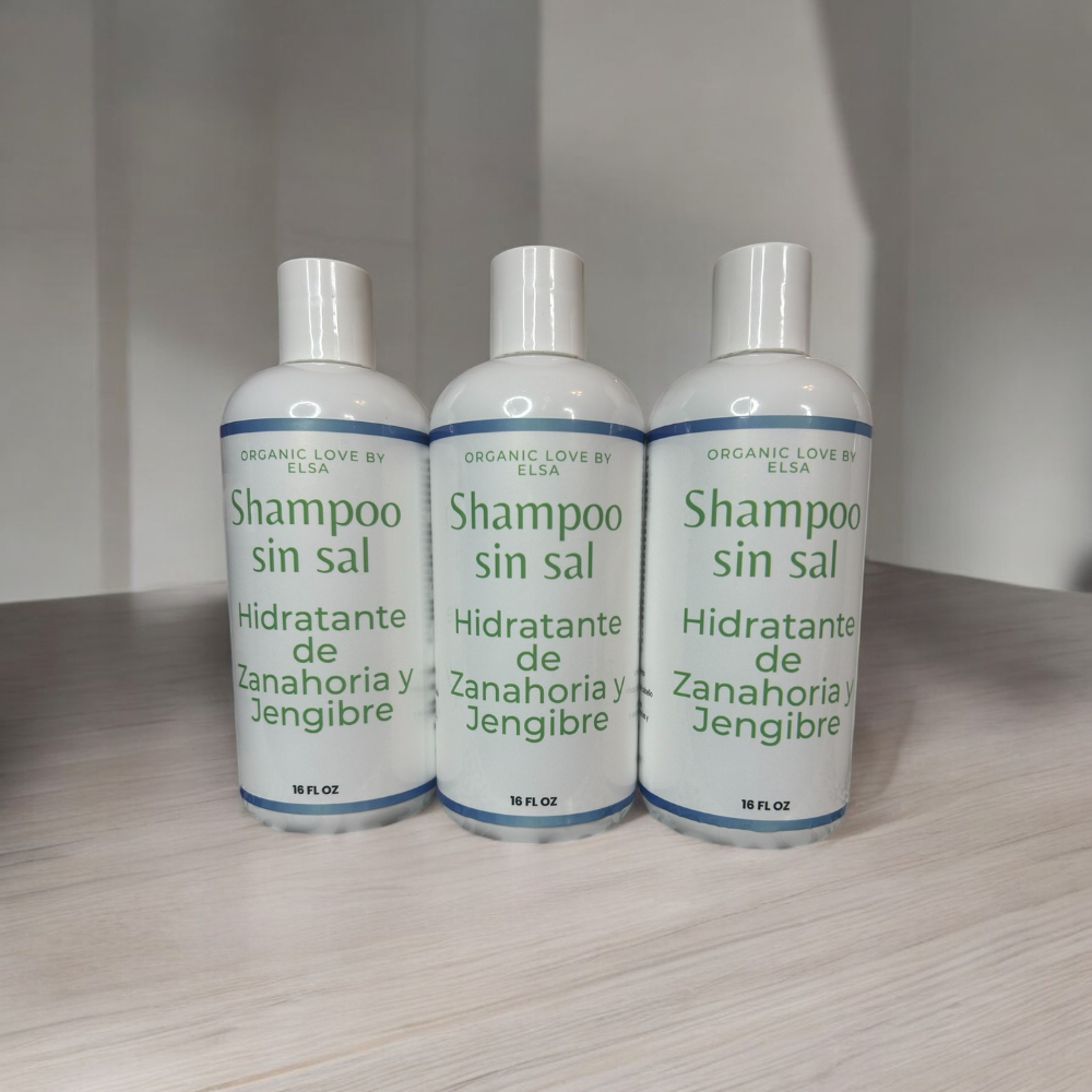 Carrot Ginger Moisturizing Shampoo