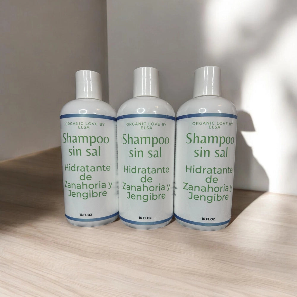 Carrot Ginger Moisturizing Shampoo