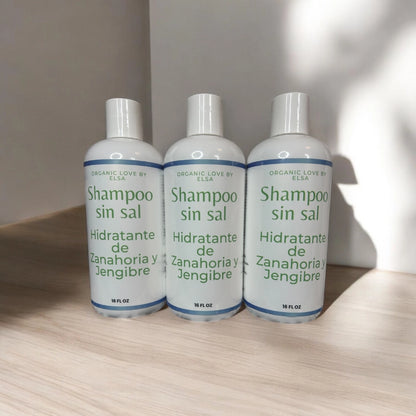 Carrot Ginger Moisturizing Shampoo